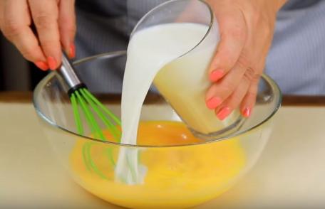 Omletă pufoasă la cuptor