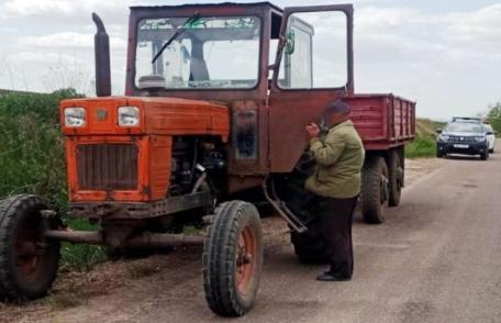 Conducea un ansamblu rutier, fără să deţină permis de conducere valabil 