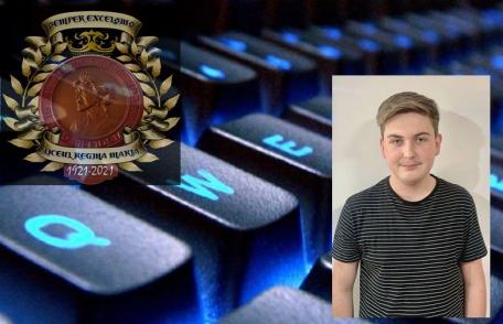 Elev al Liceului „Regina Maria” Dorohoi - performanță la Olimpiada de Tehnologia Informației și a Comunicațiilor