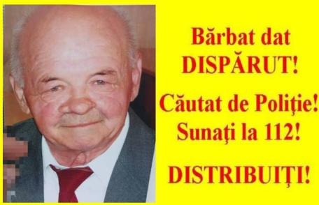 Bătrân din Dorohoi dispărut fără urmă. Poliția cere ajutorul populației