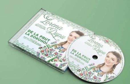 „De la Prut la Dorohoi”: Lorena Dupu și-a lansat primul album de muzică populară