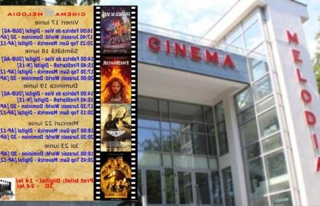 Vezi ce filme vor rula la Cinema „MELODIA” Dorohoi, în săptămâna 17 – 23 iunie – FOTO