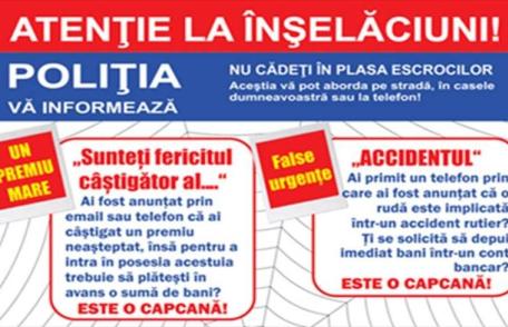 Dorohoi: Campanie de informare și prevenire a infracționalității „Seniorii noștri nu pot fi păcăliți!”