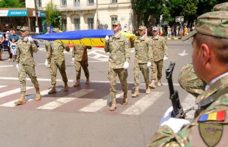 Drapelul României sărbătorit de social-democrații botoșăneni - FOTO