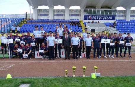 Pompierii din Botoșani, cei mai buni din Moldova - FOTO
