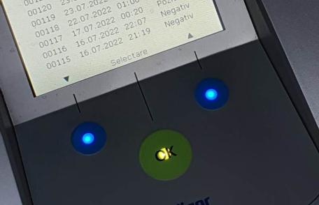 Șofer din Botoșani testat pozitiv pentru substanța Canabis