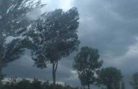 Meteorologii au emis o avertizare COD GALBEN de instabilitate atmosferică și vijelii pentru județul Botoșani