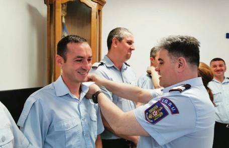 39 de pompieri avansați în grad, la termen - FOTO