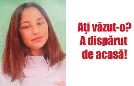 Ați văzut-o? Minoră dată dispărută de familie