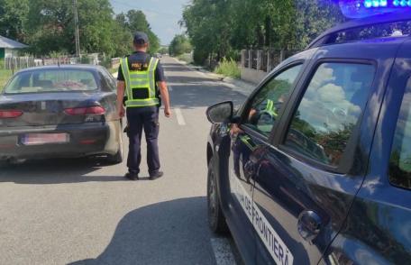 A încercat să fugă de poliţiştii de frontieră din Dorohoi, dar a fost dat de gol de body cam