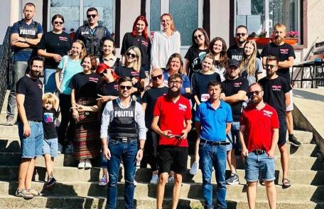 Acțiune a polițiștilor din cadrul Biroului pentru Protecția Animalelor în comuna Dimăcheni - FOTO