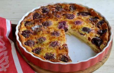 Tartă franțuzească cu prune