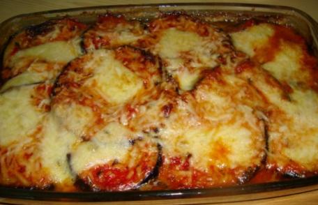 Vinete cu parmezan la cuptor