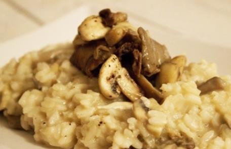 Risotto cu ciuperci pleurotus