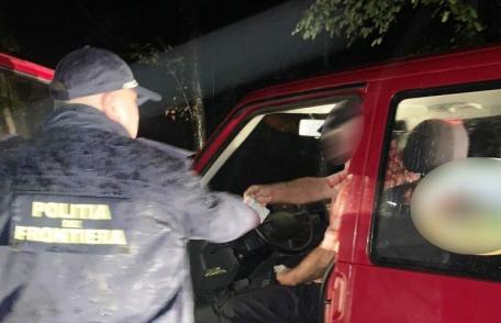 Descoperit beat la volan de polițiștii de frontieră dorohoieni 