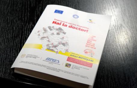 CJ Botoșani s-a alăturat campaniei „Împreună oprim hepatita - Hai la doctor!” - Live(RO)2-Est - FOTO
