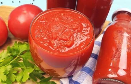 Suc de roșii pentru iarnă