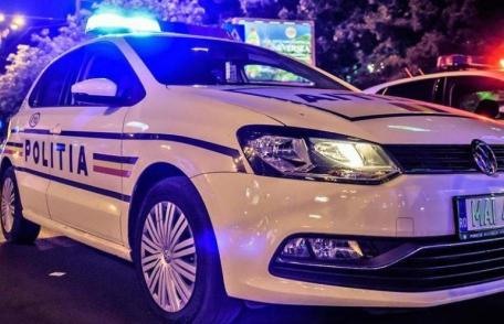 Prins beat la volan după o tamponare cu o maşină parcată