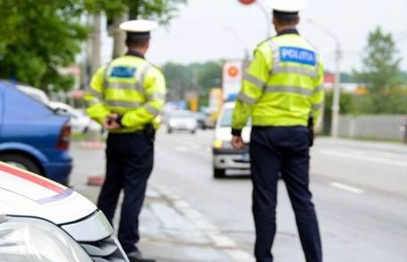 Acțiune a polițiștilor rutieri: 4 permise reținute și 33 de sancțiuni