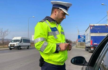Oprit la radar din cauza vitezei, s-a ales cu dosar penal pentru băutură