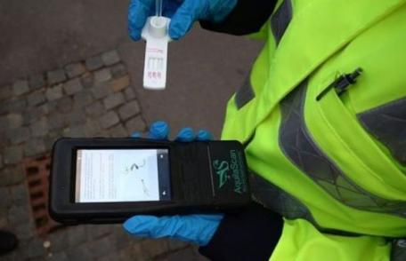 Tânăr depistat pozitiv la testarea cu DrugTest