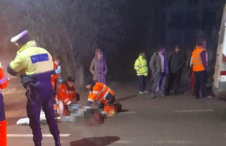 Accident tragic la Păltiniș. Un bărbat a decedat după ce o autoutilitară a trecut peste el