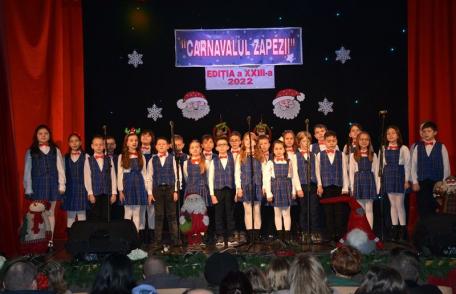 „Carnavalul Zăpezii” al Clubului Copiilor Dorohoi – ediția a XXIII-a, prima seară - FOTO
