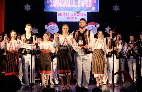 „Carnavalul Zăpezii” al Clubului Copiilor Dorohoi – ediția a XXIII-a, a doua seară - FOTO