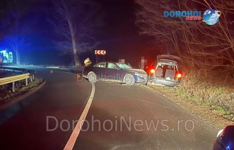 Accident la Șendriceni! Două persoane au ajuns la spital după impactul dintre două mașini – FOTO