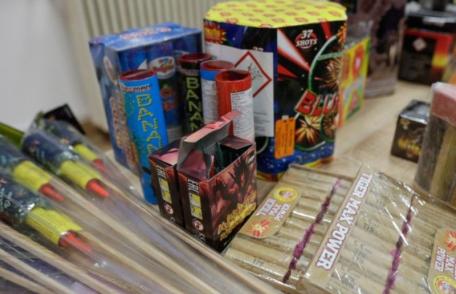 Sancțiuni de peste 15.000 de lei pentru depozitarea materialelor pirotehnice în spații neautorizate