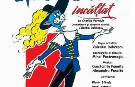 O reîntâlnire cu Motanul încălțat la Teatrul Vasilache Botoșani