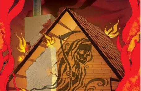 O bătrână a ajuns la spital intoxicată cu fum după ce locuința i-a fost cuprinsă de un incendiu