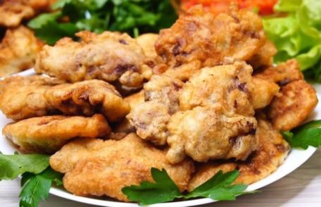 Ficăței de pui pane
