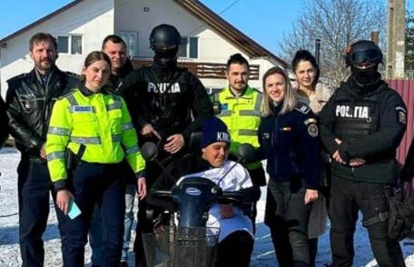 Comunicat IPJ Botoșani: Raul are 14 ani și este noul nostru prieten! - FOTO