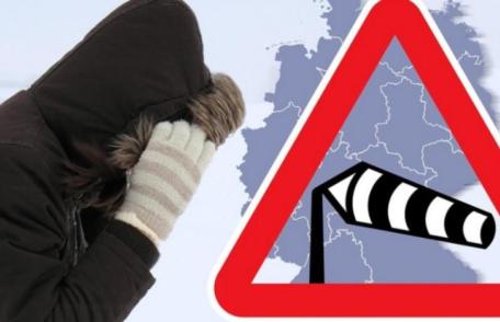 Cod galben de vânt puternic în judeţul Botoșani