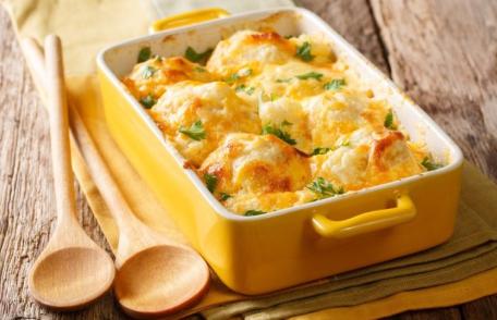 Conopidă gratinată