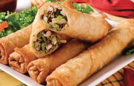 Rulouri cu legume și ciuperci