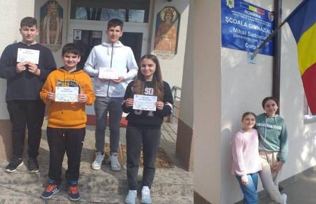 Rezultate deosebite și calificare la etapa națională obținute de elevii Școlii Gimnaziale „Mihail Sadoveanu” Dumbrăvița, la Olimpiada de religie ortod