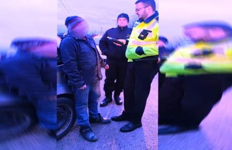 Pericol pe şosele, depistat la volan pe raza localității de frontieră Pomârla