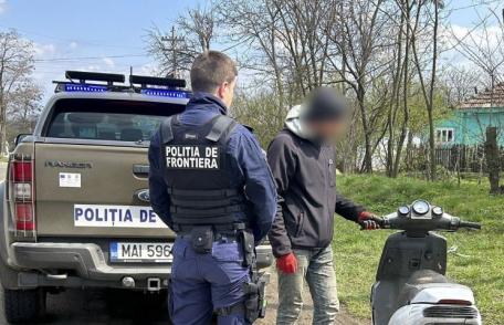 13 aprilie, zi cu ghinion pentru un conducător de moped