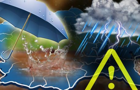 Noi avertizări de vreme rea de la ANM. Când scăpăm de ploi şi frig