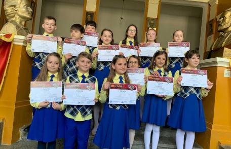 Festivitate de premiere a elevilor Școlii Gimnaziale „Mihail Kogălniceanu” care au obținut rezultate foarte bune la Olimpiada Națională de Matematică 