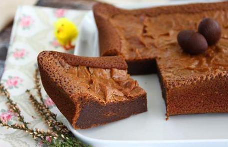 Negresă din ouă de ciocolată