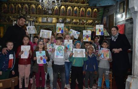 Concurs catehetic naţional „Tinerii şi vârstnicii să laude numele domnului” în Protopopiatul Dorohoi - FOTO
