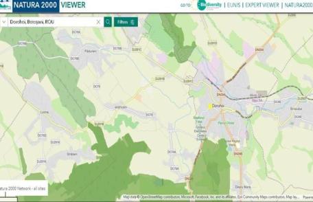 COMUNICAT Primăria Dorohoi, privind regimul ariilor naturale protejate