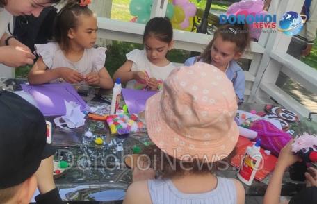 Creativitatea copiilor pusă în lumină la atelierele de creație organizate la Dorohoi – FOTO