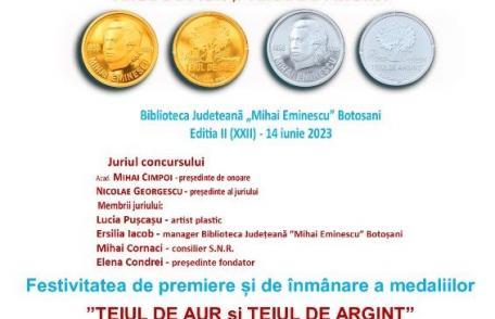 14 – 16 Iunie: Biblioteca Județeană Botoșani vă invită la Zilele Eminescu 2023