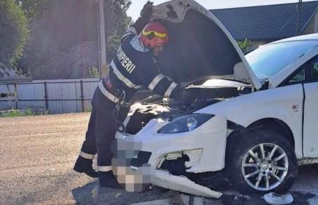 Conduceți prudent! Două persoane au ajuns la spital în urma unui accident produs în această dimineață