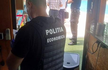 Țigarete confiscate de polițiștii Serviciului de Investigare a Criminalității Economice