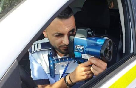Acțiune pentru depistarea conducătorilor auto care nu respectă limita de viteză, la Dorohoi